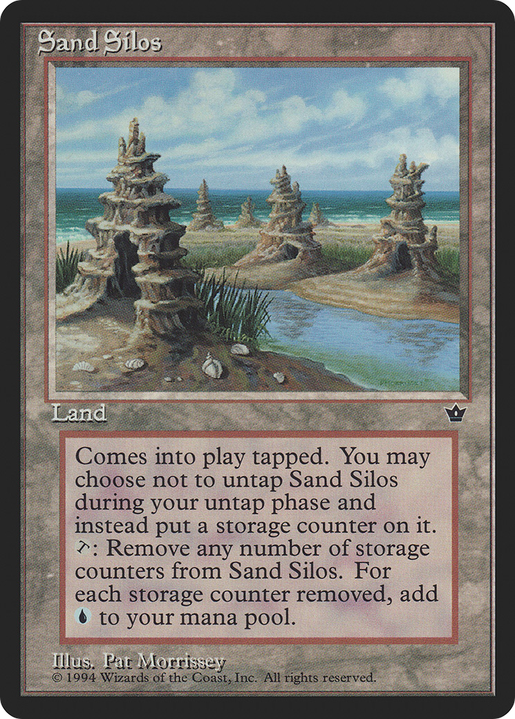 Sand Silos (FEM-101) [Fallen Empires] MTG Single Wizards of the Coast