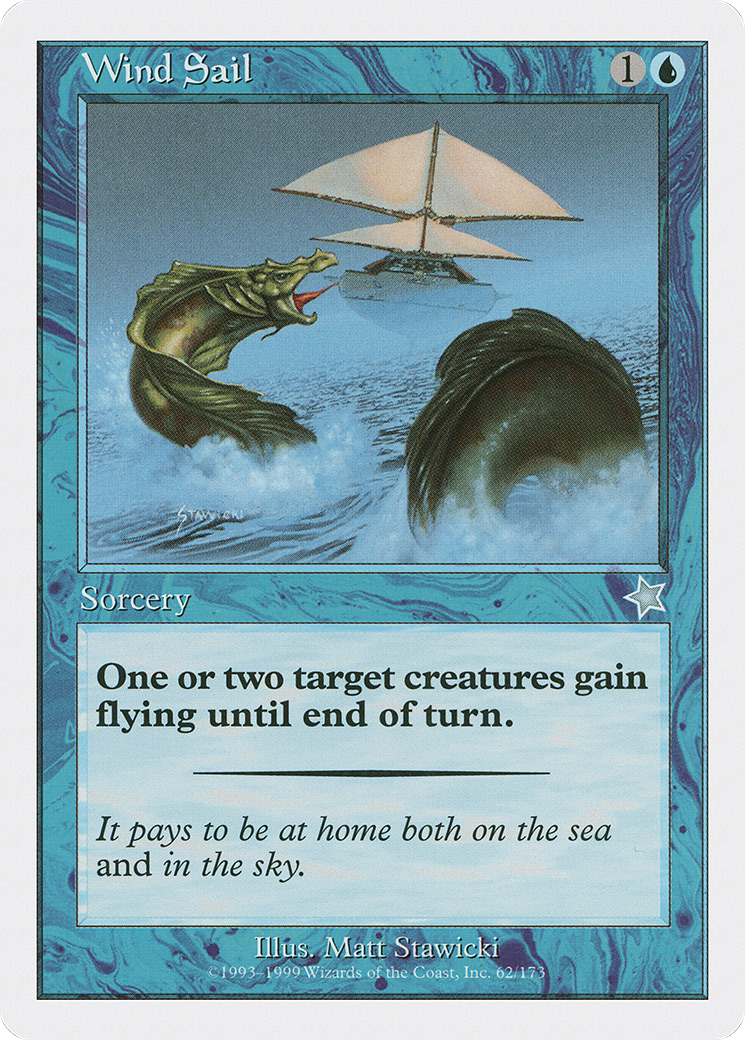 Wind Sail (S99-062) [Misc] Starter 1999 MTG Single Wizards of the Coast