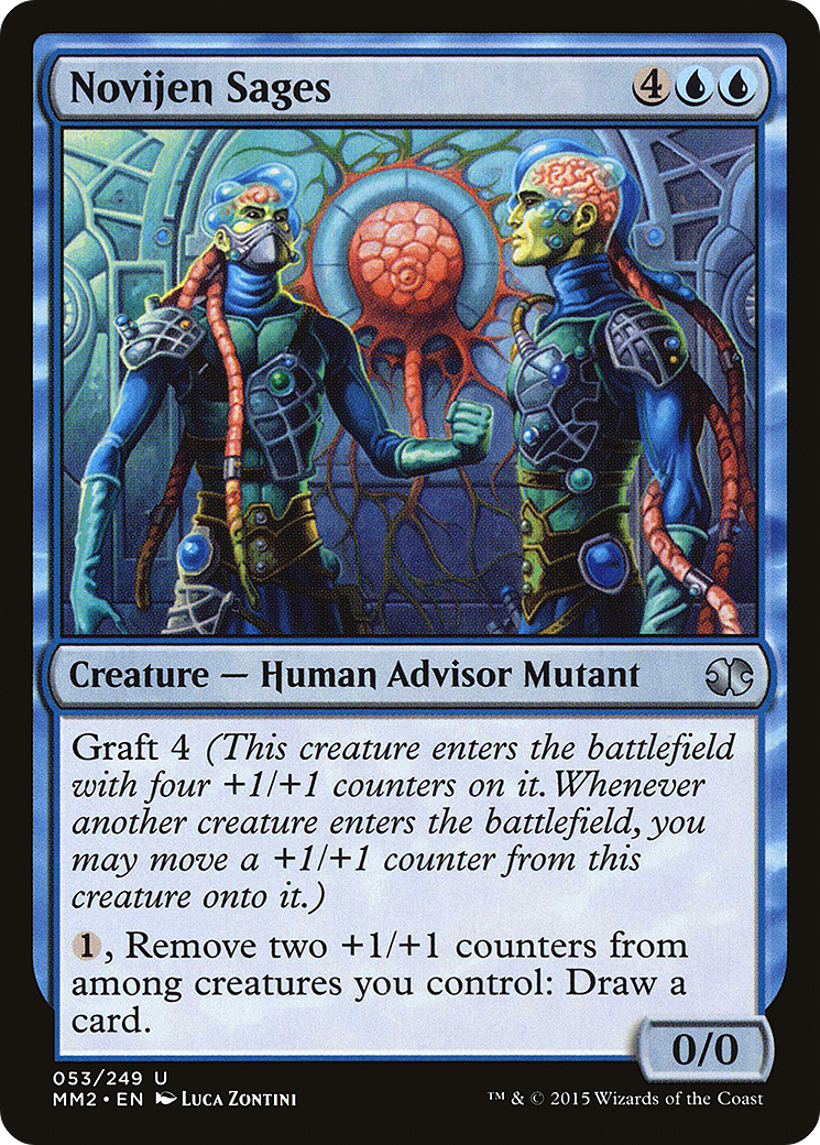 Novijen Sages (MM2-053) [Modern Masters 2015] Foil MTG Single Modern Masters 2015