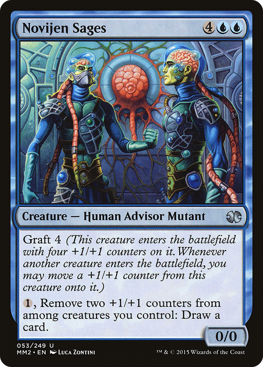 Novijen Sages (MM2-053) [Modern Masters 2015] Foil MTG Single Modern Masters 2015