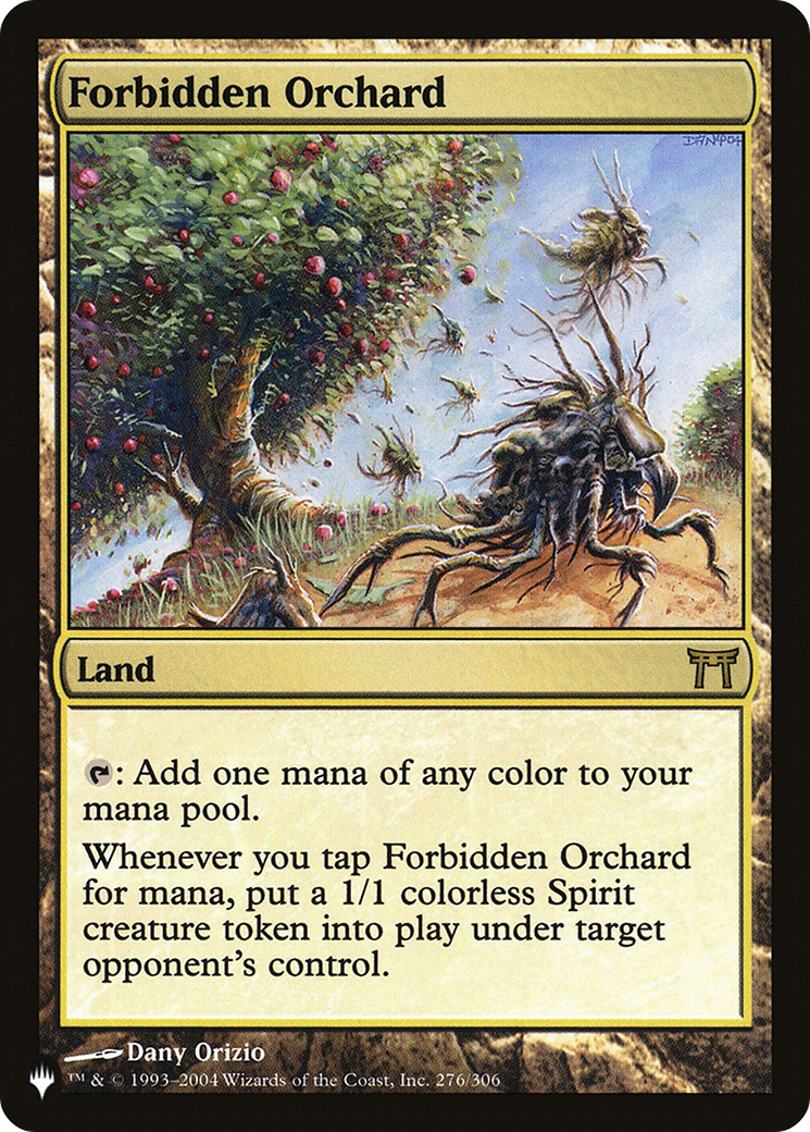 Forbidden Orchard (LIST-CHK-276) [Mystery Booster] The List Reprints MTG Single Wizards of the Coast