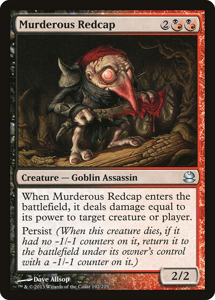 Murderous Redcap (MMA-192) [Modern Masters] MTG Single Modern Masters