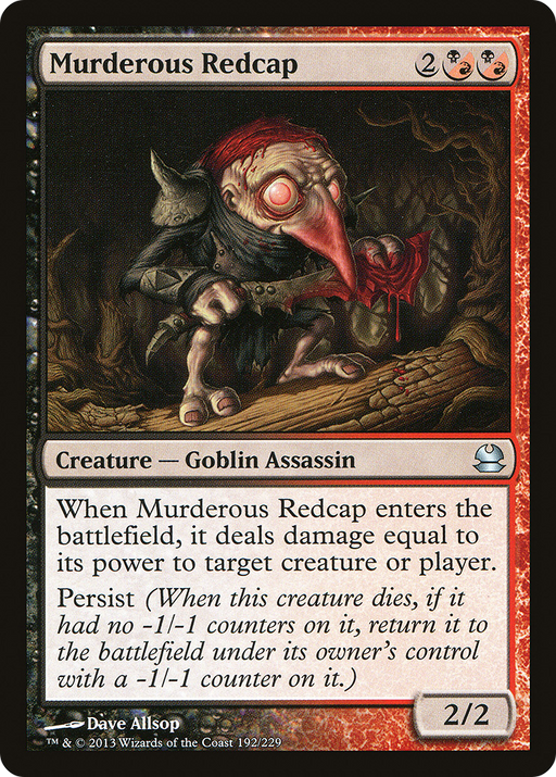 Murderous Redcap (MMA-192) [Modern Masters] MTG Single Modern Masters