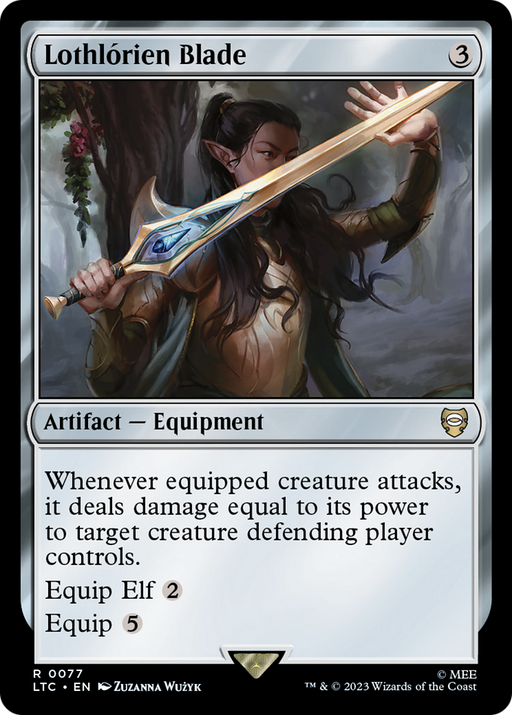 Lothlorien Blade (LTC-077) [Tales of Middle-earth Commander] MTG Single Wizards of the Coast
