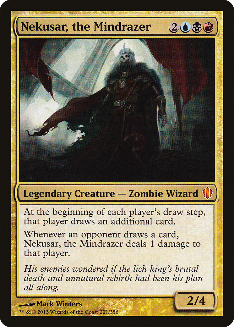 Nekusar, the Mindrazer (C13-201) [Commander 2013] MTG Single Wizards of the Coast