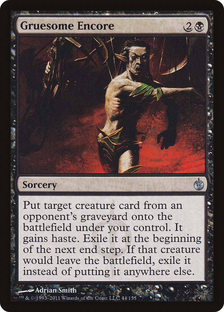 Gruesome Encore (MBS-044) [Mirrodin Besieged] MTG Single Wizards of the Coast