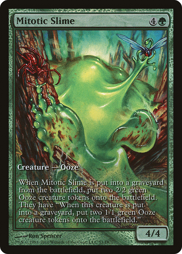 Mitotic Slime (GAME-053) [Misc] DCI Promos Foil MTG Single Wizards of the Coast