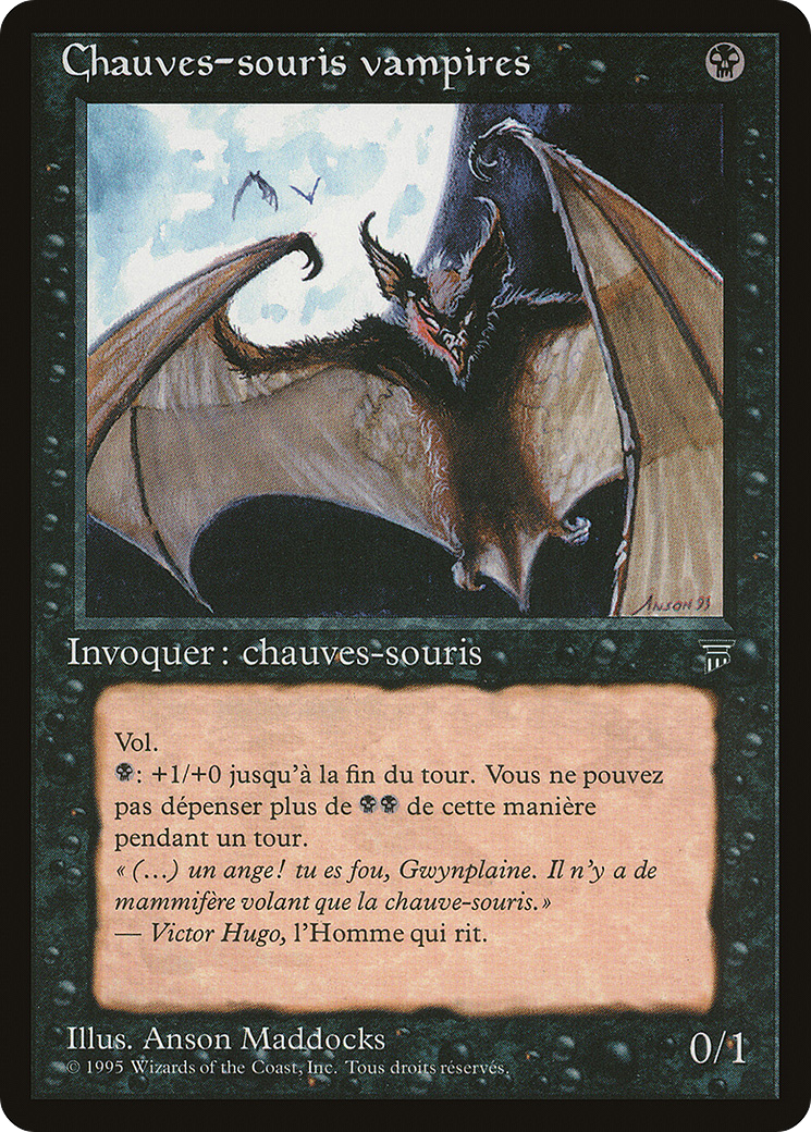 Vampire Bats (French) - "Chauves-souris vampires" (REN-) [Renaissance] MTG Single Wizards of the Coast