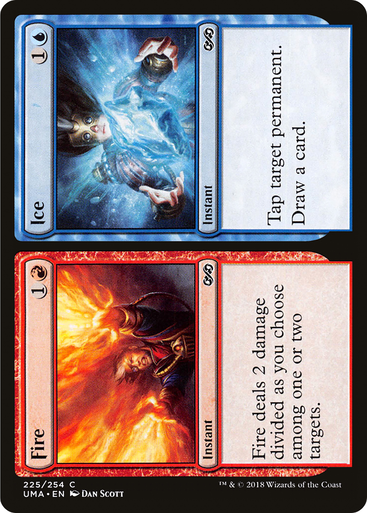 Fire // Ice (UMA-225) [Ultimate Masters] Foil MTG Single Wizards of the Coast