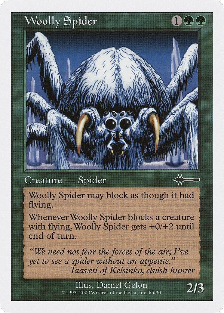 Woolly Spider (BTD-065) [Misc] Beatdown Box Set MTG Single Wizards of the Coast