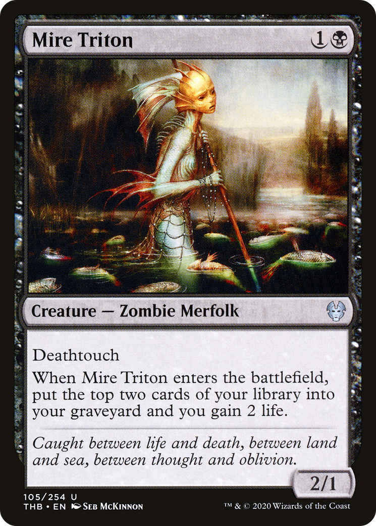Mire Triton (THB-105) [Theros Beyond Death] MTG Single Wizards of the Coast