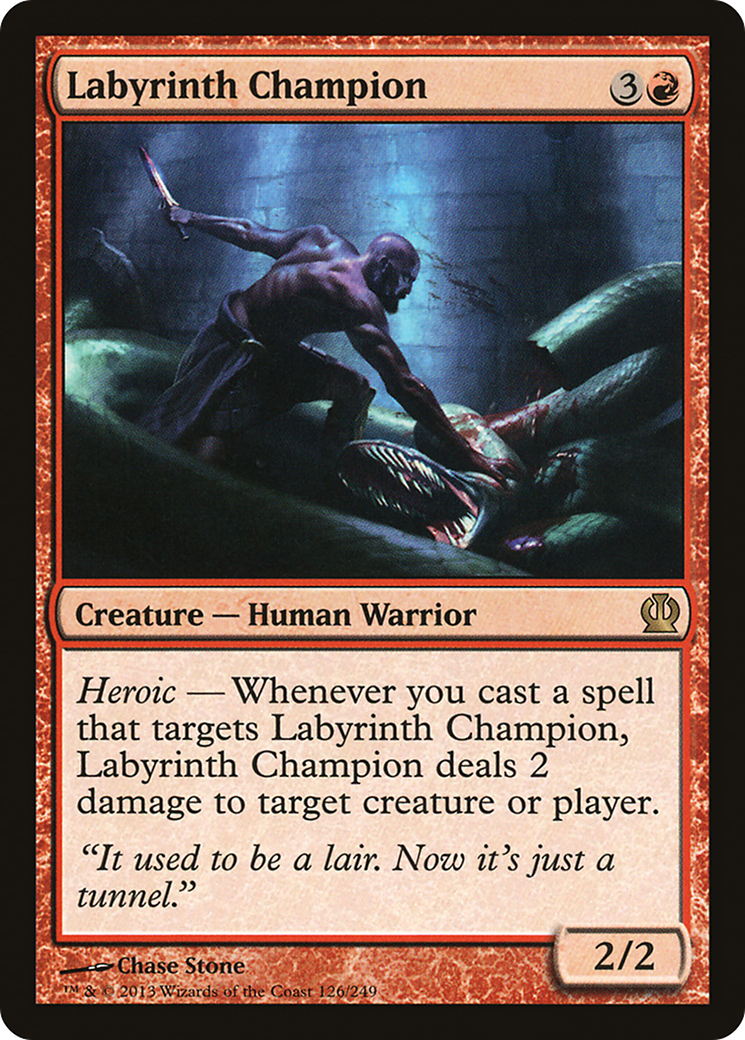 Labyrinth Champion (THS-126) [Theros] Foil MTG Single Wizards of the Coast