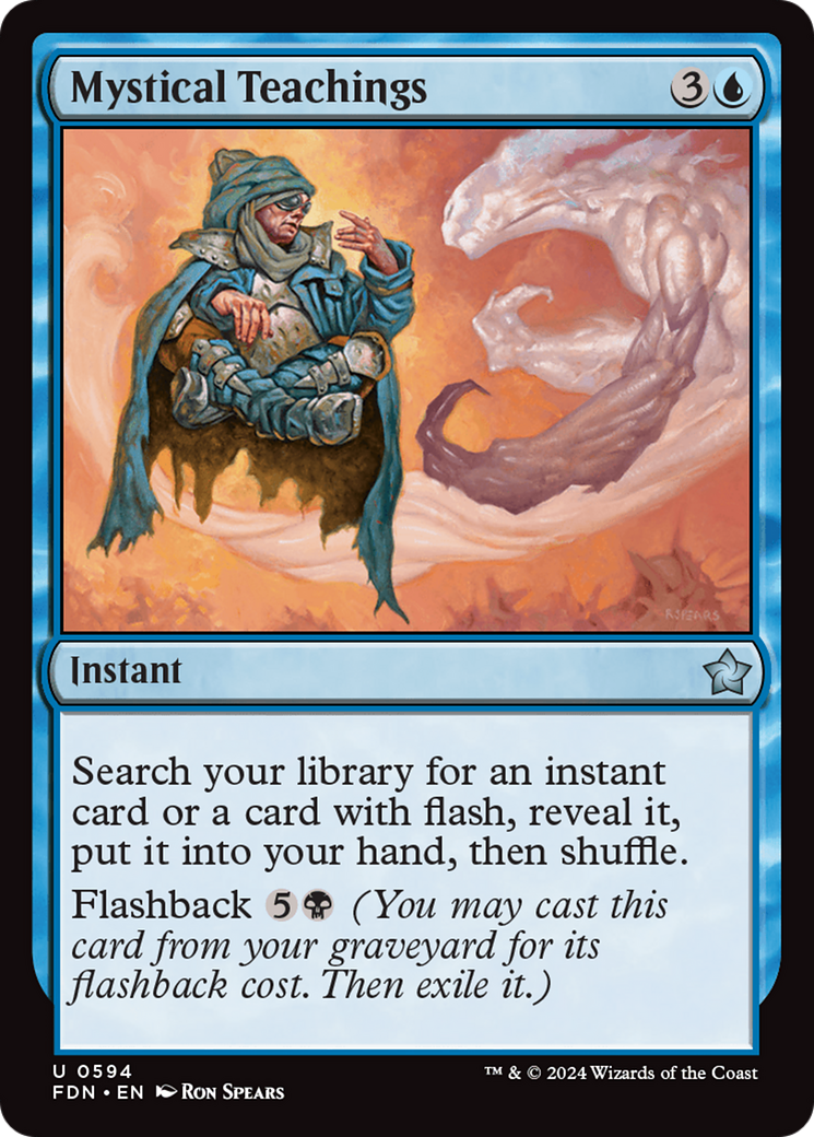 Mystical Teachings (FDN-594) [Foundations] MTG Single Wizards of the Coast