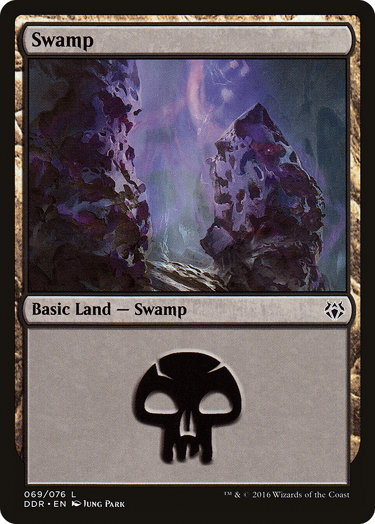 Swamp (069) (DDR-069) [Misc] Duel Decks: Nissa vs. Ob Nixilis MTG Single Wizards of the Coast
