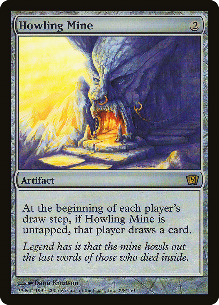 Howling Mine (9ED-298) [9th Edition] MTG Single Wizards of the Coast