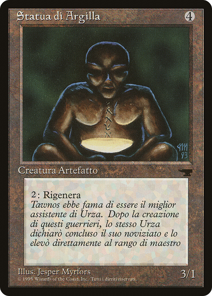 Clay Statue (REN-109) [Misc] Rinascimento MTG Single Wizards of the Coast