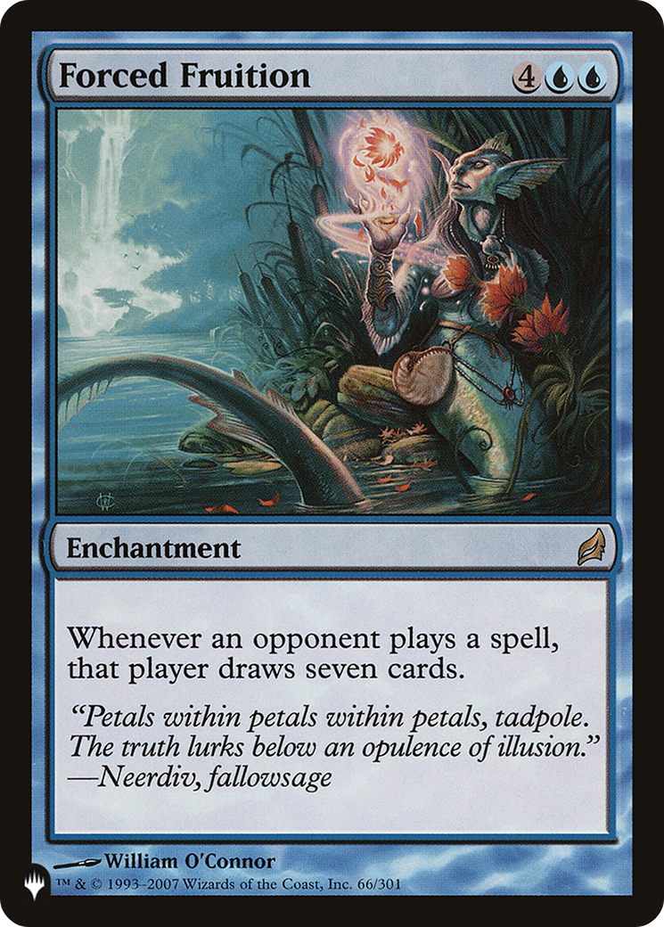 Forced Fruition (LIST-66/301) [Mystery Booster] The List MTG Single Wizards of the Coast