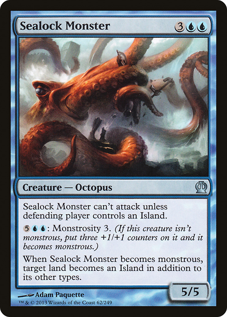Sealock Monster (THS-062) [Theros] MTG Single Wizards of the Coast