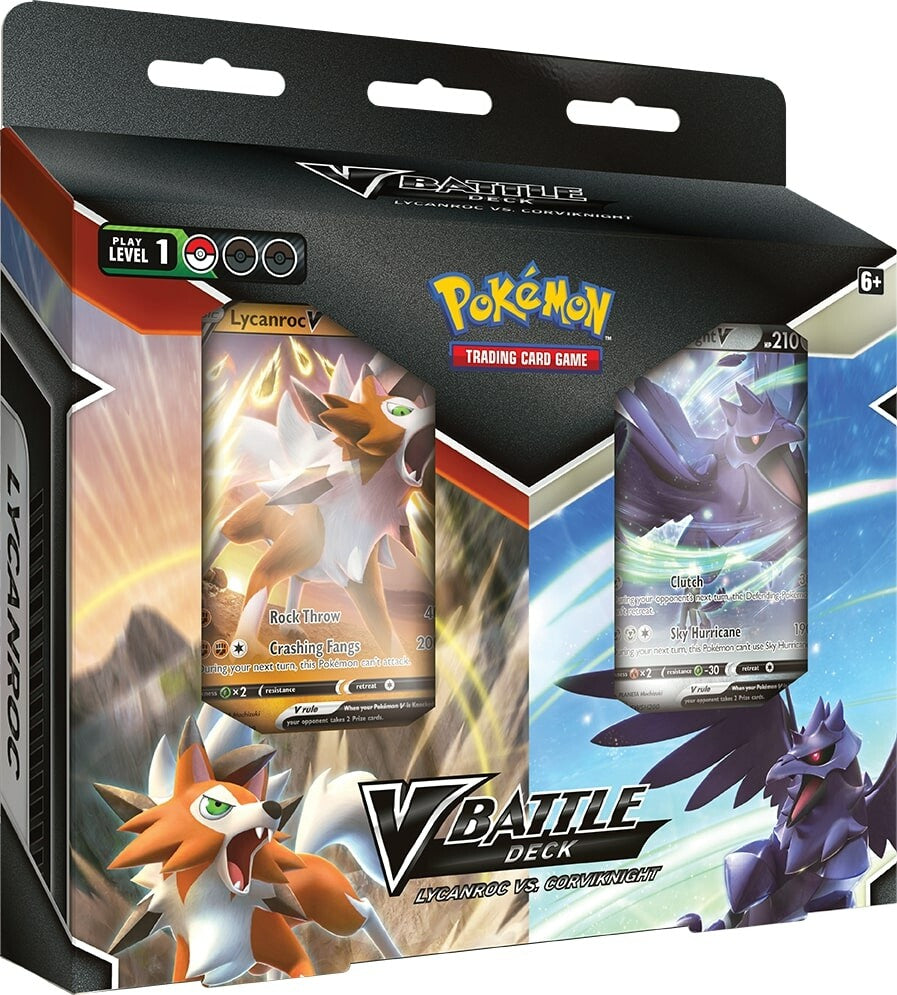 Pokémon V Battle Deck (Lycanroc vs. Corviknight) Pokemon Sealed Pokémon   