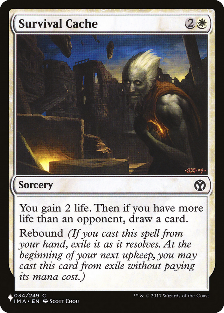 Survival Cache (LIST-IMA-34) [Mystery Booster] The List MTG Single Wizards of the Coast