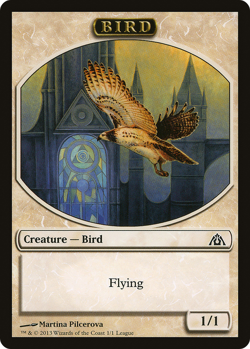 Bird Token (LEP-001) [Tokens] League Tokens 2013 MTG Single Wizards of the Coast