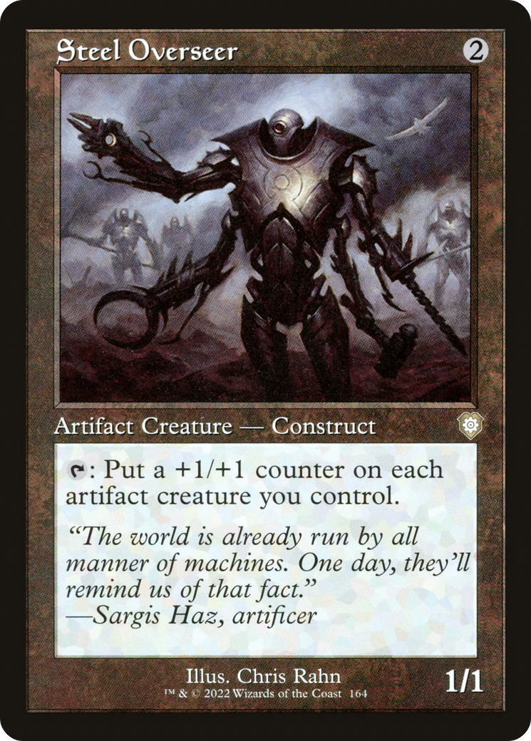 Steel Overseer (BRC-164) [The Brothers' War Commander] MTG Single Wizards of the Coast