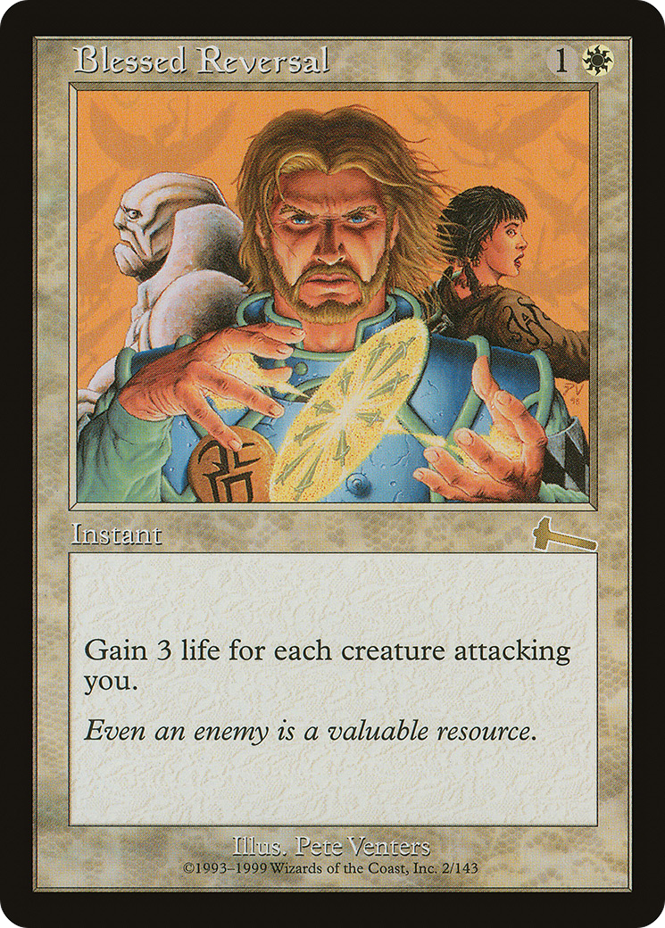 Blessed Reversal (ULG-002) [Urza's Legacy] MTG Single Wizards of the Coast