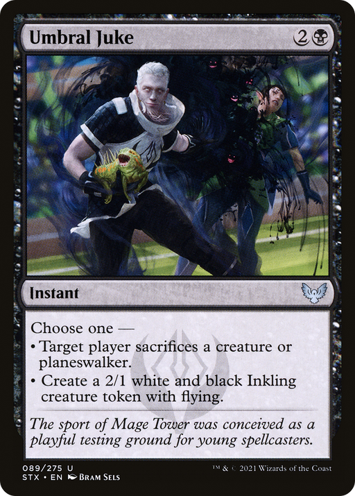 Umbral Juke (STX-089) [Strixhaven: School of Mages] Foil MTG Single Wizards of the Coast