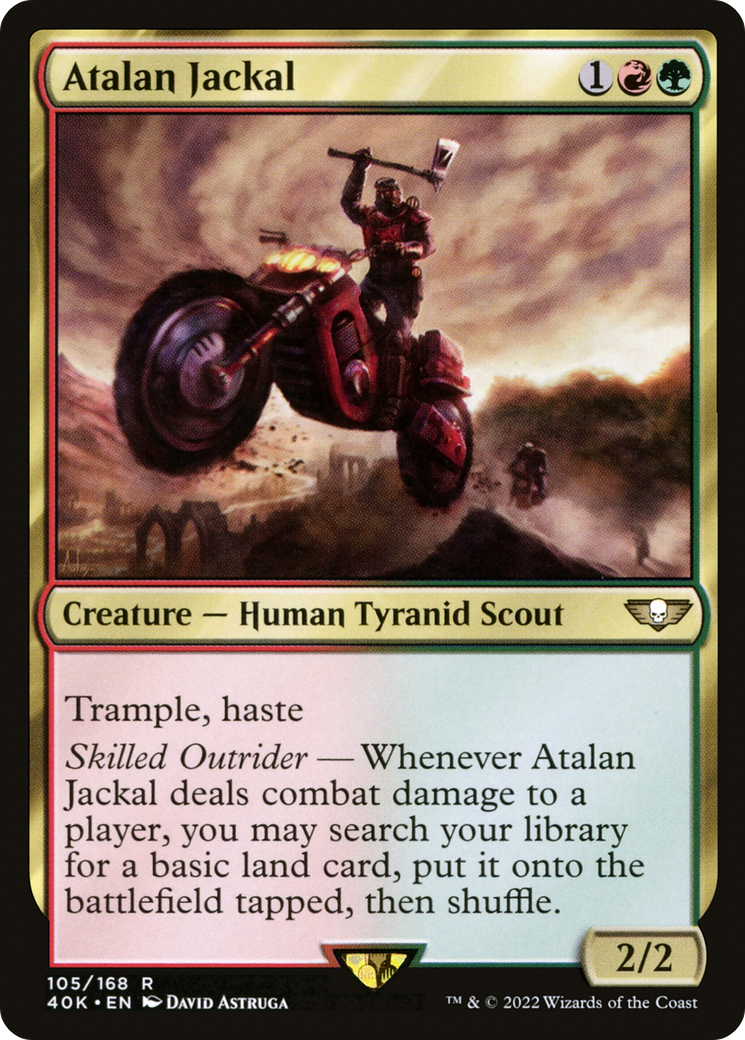 Atalan Jackal (40K-105) [Warhammer 40,000 Commander] MTG Single Wizards of the Coast