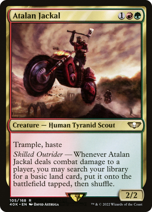Atalan Jackal (40K-105) [Warhammer 40,000 Commander] MTG Single Wizards of the Coast