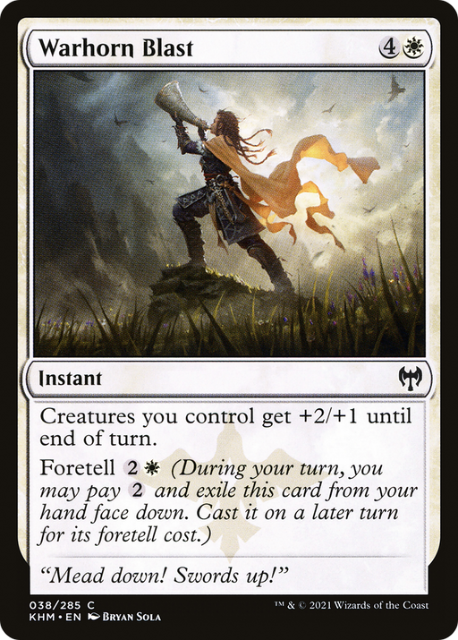Warhorn Blast (KHM-038) [Kaldheim] MTG Single Wizards of the Coast