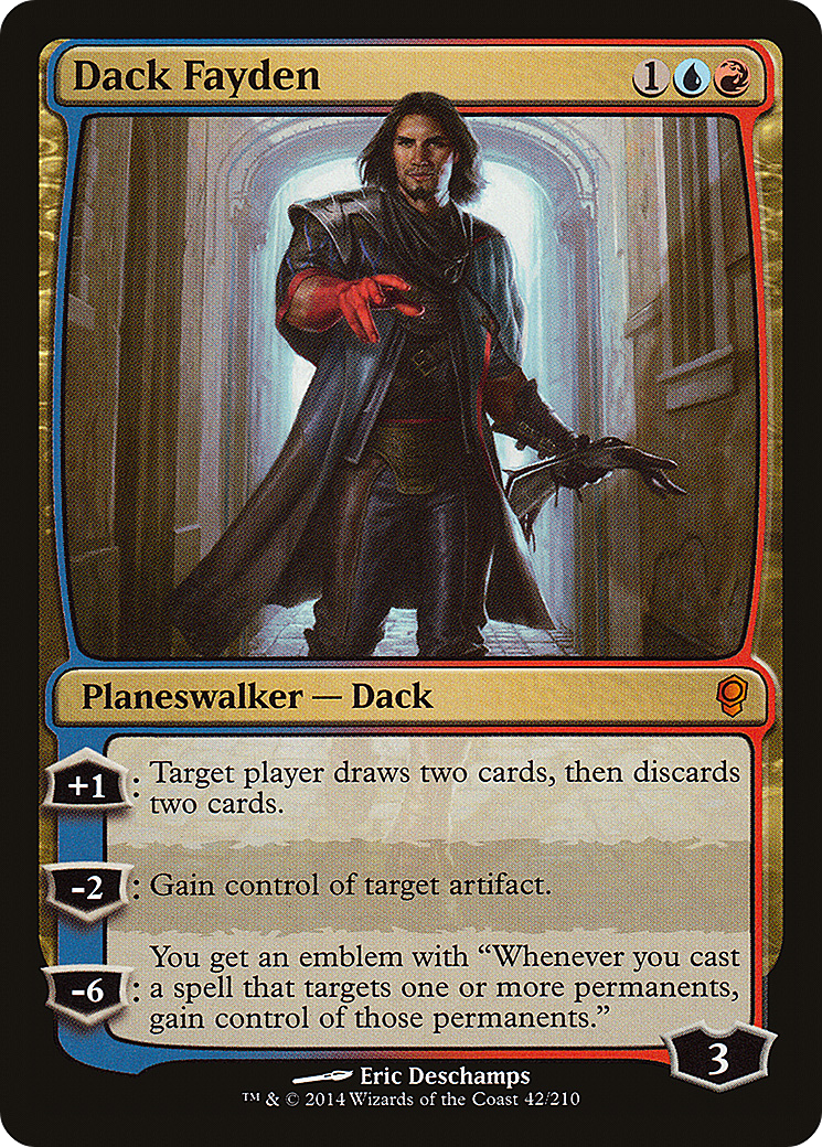 Dack Fayden (CNS-042) [Conspiracy] Foil MTG Single Wizards of the Coast