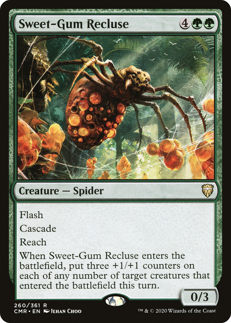Sweet-Gum Recluse (CMR-260) [Commander Legends] Foil MTG Single Wizards of the Coast