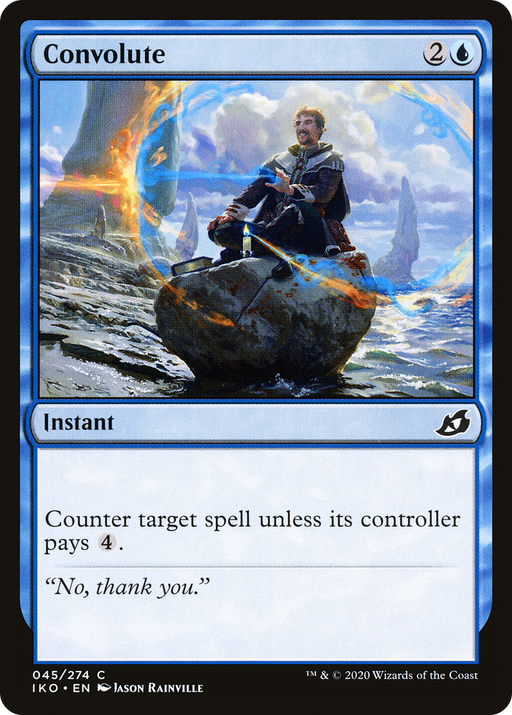 Convolute (IKO-045) [Ikoria: Lair of Behemoths] MTG Single Wizards of the Coast