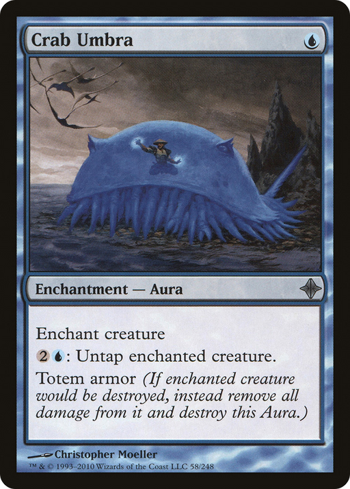 Crab Umbra (ROE-058) [Rise of the Eldrazi] Foil MTG Single Wizards of the Coast