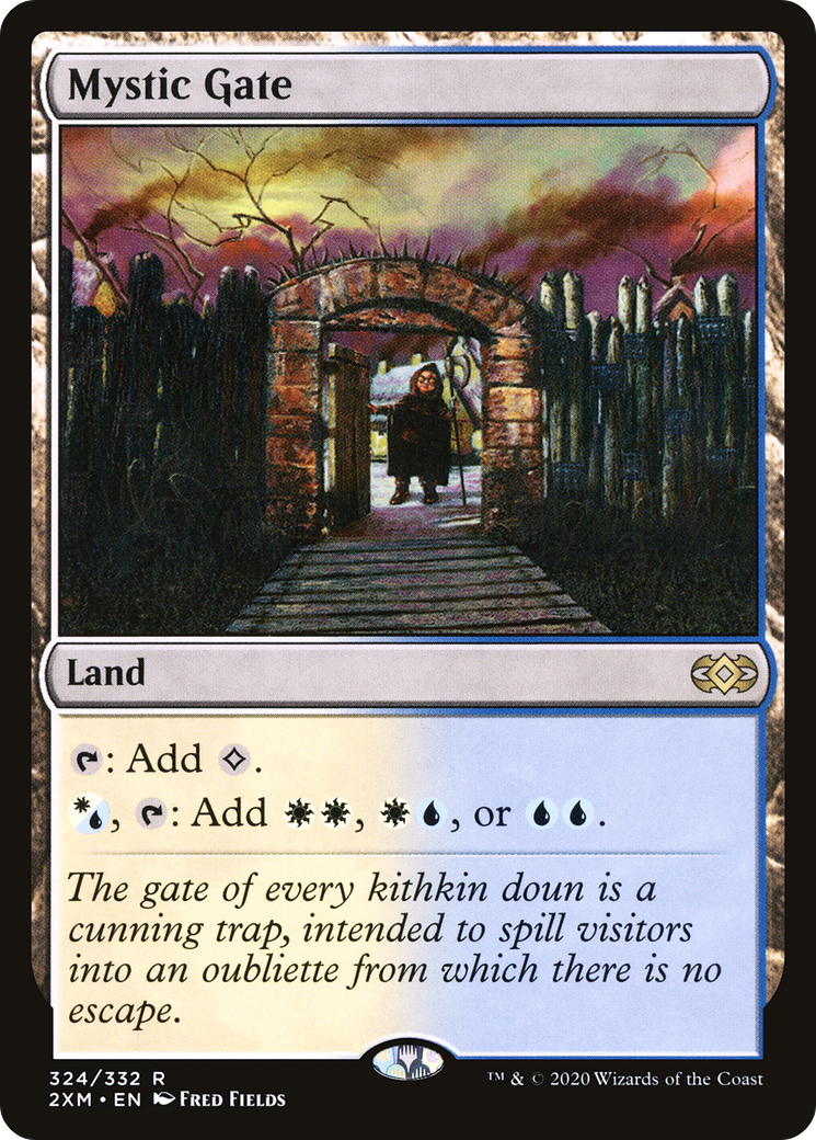 Mystic Gate (2XM-324) [Double Masters] Foil MTG Single Wizards of the Coast