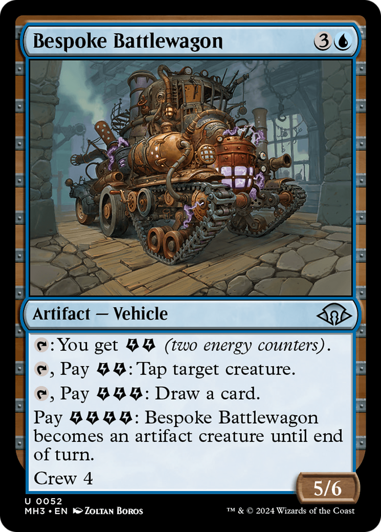 Bespoke Battlewagon (MH3-052) [Modern Horizons 3] Foil MTG Single Wizards of the Coast