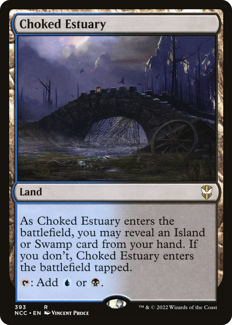 Choked Estuary (NCC-393) [New Capenna Commander] MTG Single Wizards of the Coast