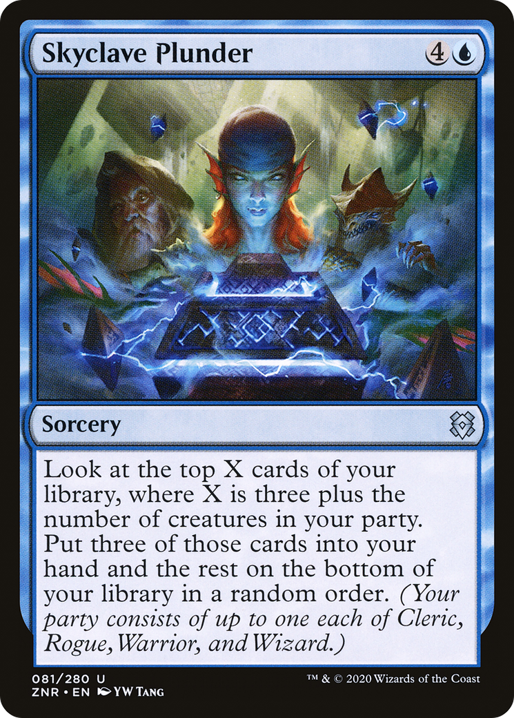 Skyclave Plunder (ZNR-081) [Zendikar Rising] MTG Single Wizards of the Coast