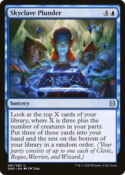 Skyclave Plunder (ZNR-081) [Zendikar Rising] MTG Single Wizards of the Coast