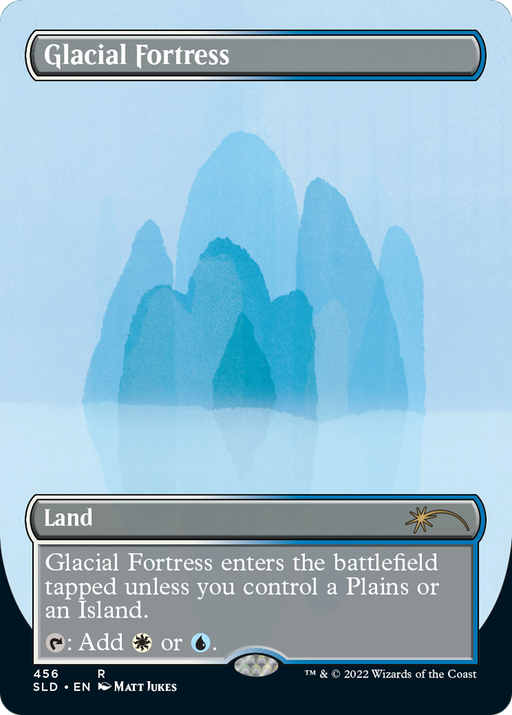 Glacial Fortress (SLD-456) [Secret Lair] Drop (Borderless) MTG Single Wizards of the Coast