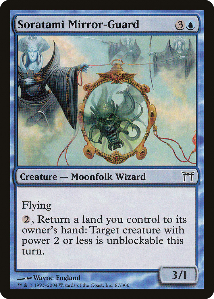 Soratami Mirror-Guard (CHK-087) [Champions of Kamigawa] Foil MTG Single Wizards of the Coast