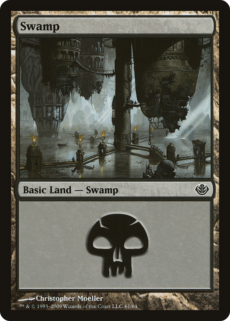 Swamp (DDD-061) [Misc] Duel Decks: Garruk vs. Liliana MTG Single Wizards of the Coast