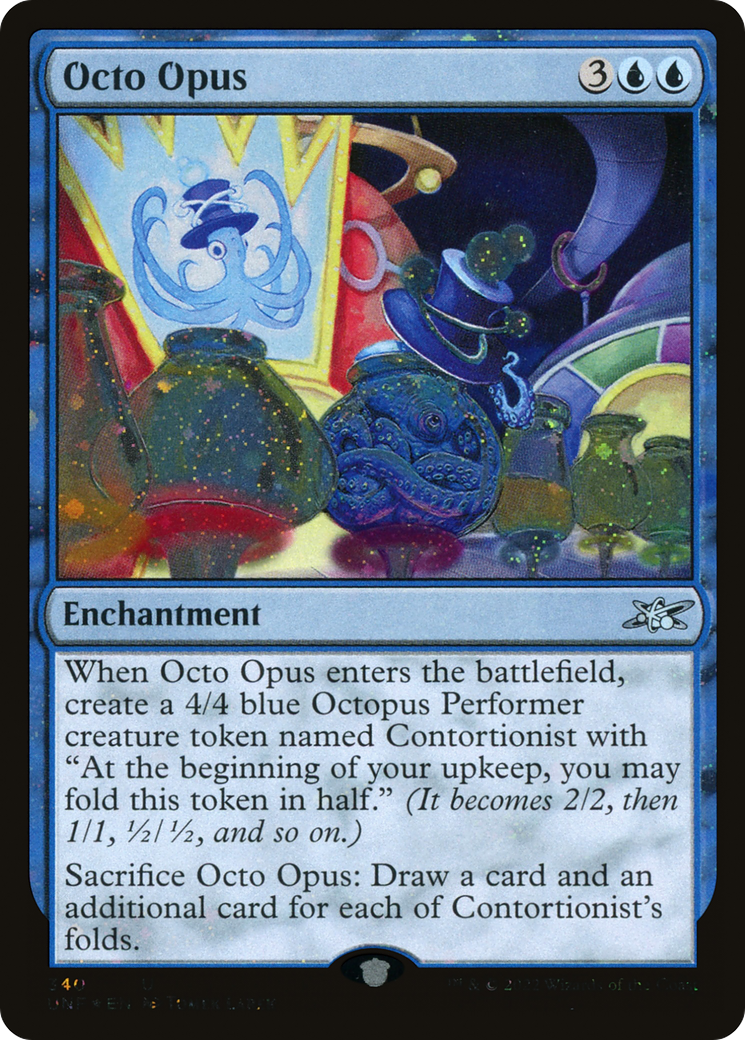Octo Opus (Galaxy Foil) (UNF-340) [Unfinity] Foil MTG Single Wizards of the Coast