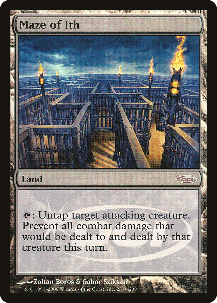 Maze of Ith (JDG-002) [Misc] Judge Gift Cards 2009 Foil MTG Single Wizards of the Coast