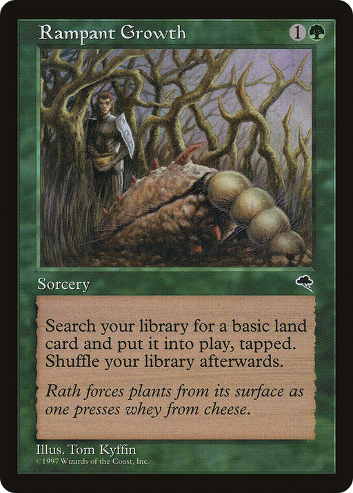 Rampant Growth (TMP-245) [Tempest] MTG Single Wizards of the Coast