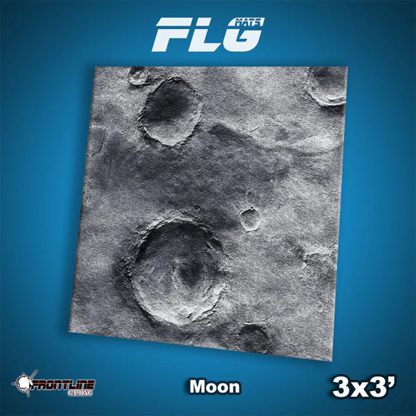 Frontline Gaming: Mats - Moon 3'x3' Gaming Mat FLG