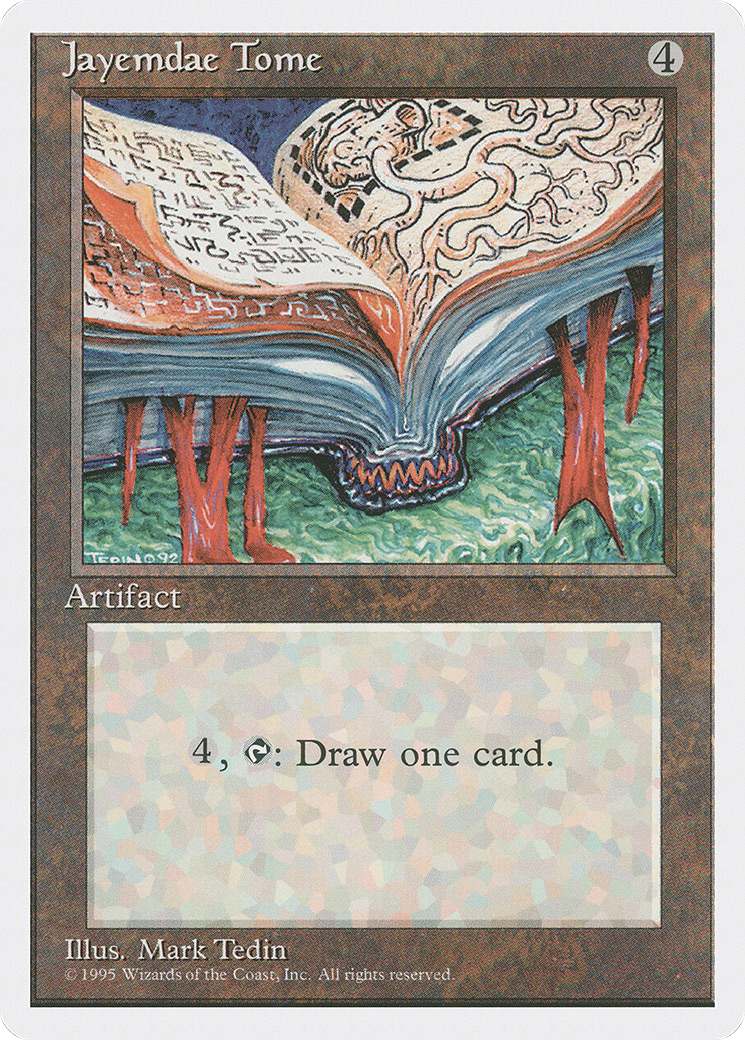 Jayemdae Tome (4ED-) [Fourth Edition] MTG Single Wizards of the Coast