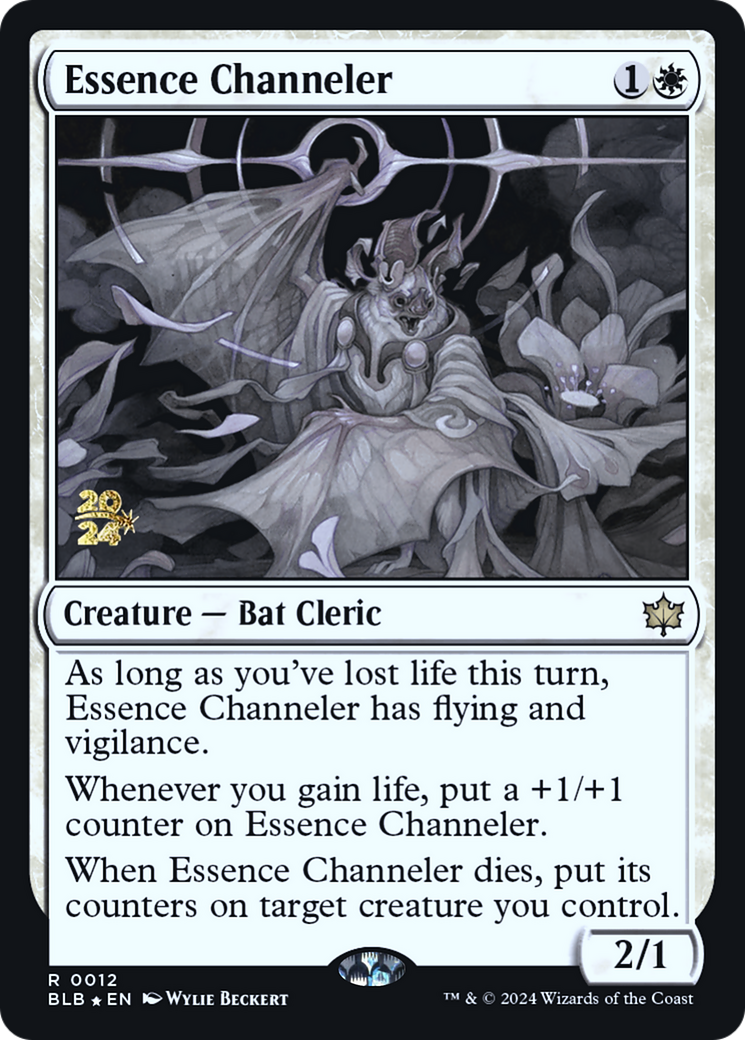 Essence Channeler (PRE-012) [Bloomburrow Promos] Foil MTG Single Wizards of the Coast