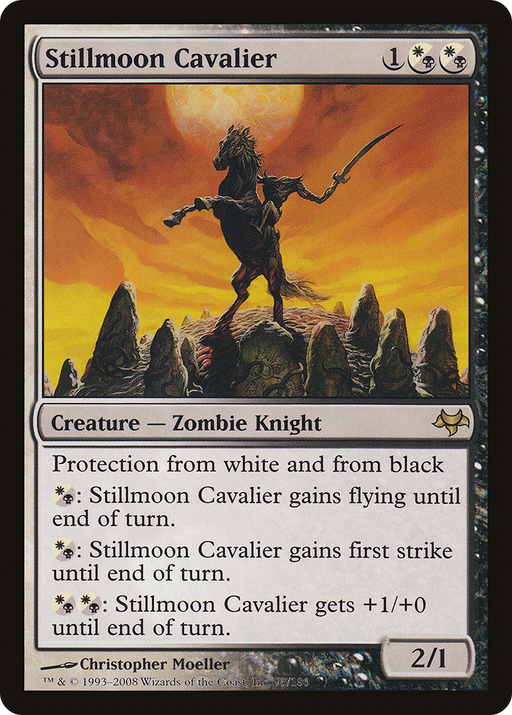 Stillmoon Cavalier (EVE-095) [Eventide] MTG Single Wizards of the Coast